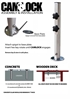 Camlock Surface Mount Umbrella Base