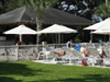 Picture of Quick Ship St. Maarten Chaise Lounge White Vinyl Straps with White Aluminum Frame