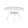 Picture of Round 42" Fiberglass Dining Table with 1" Aluminum Frame