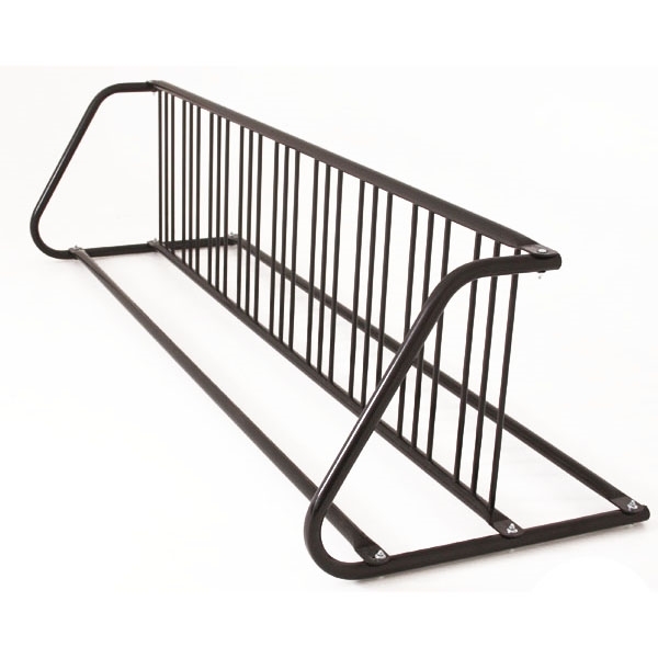 18 Space Grid Bike Rack, Galvanized or Powder Coated Steel