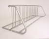 18 Space Grid Bike Rack, Galvanized or Powder Coated Steel