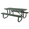 6 Foot Rectangular Plastisol Picnic Table
