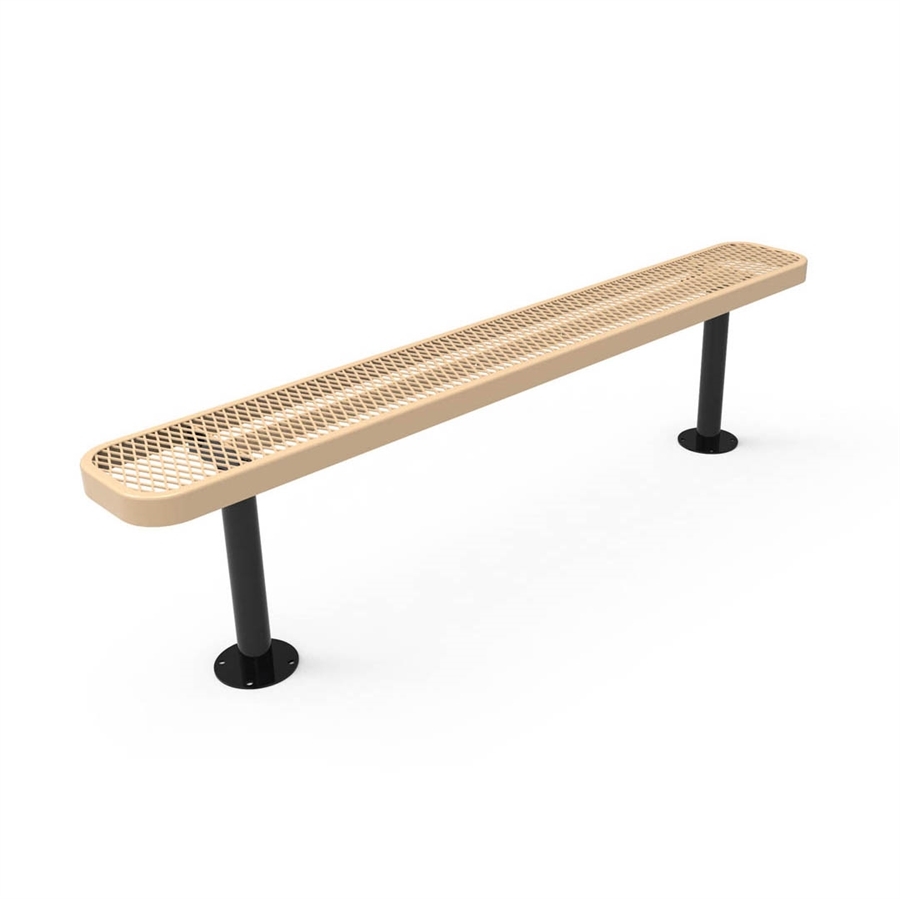 6 Ft RHINO Backless Thermoplastic Bench – Picnic Furniture