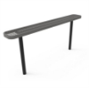 8 Ft. RHINO Rectangular Thermoplastic Portable Bench without Back