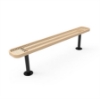 8 Ft. RHINO Rectangular Thermoplastic Portable Bench without Back