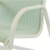Ocean Breeze Sling Dining Chair with Sling Fabric and  Aluminum  Frame Commercial Sling Pool Furniture
