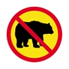 32 gal. Square Trash Receptacle with Bear Proof Lid, Plastic Coated Steel