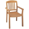 Atlantic Classic Plastic Resin Stacking Armchair