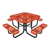 	46" RHINO Octagonal Thermoplastic Picnic Table with Portable Frame, 246 lbs. 
