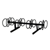 8 Space 5 Ft. Circle Bike Rack - Black