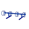 4 Space 5 Ft. Circle Bike Rack - Royal Blue