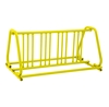 8 Space 5 Ft. Bike Rack A Style Frame Bike Rack - Yellow
