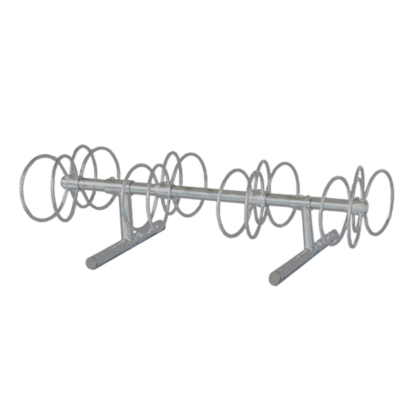 8 Space 5 Ft. Circle Bike Rack - Galvanized