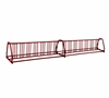 28 Space 16 Ft. A Frame Style Bike Rack - Burgundy