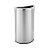  8 Gallon Stainless Steel Trash Can, Portable, 11 lbs