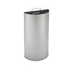  8 Gallon Stainless Steel Trash Can, Portable, 11 lbs