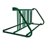  8 Space 5 Ft. W Style Bike Rack - Forest Green