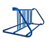  8 Space 5 Ft. W Style Bike Rack - Royal Blue
