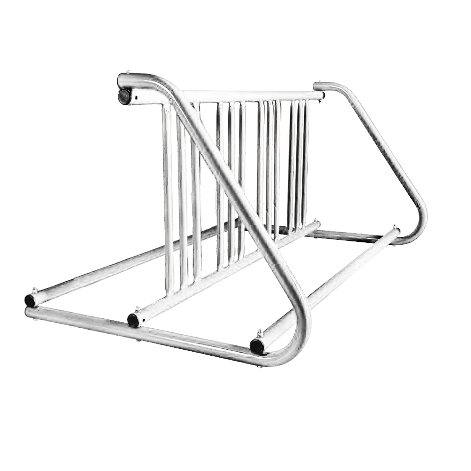 8-Space “W” Style Bike Rack – Picnic Furniture | Picnic Furniture ...