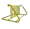  8 Space 5 Ft. W Style Bike Rack - Yellow