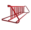 14 Space 8 Ft. W Style Grid Bike Rack - Red