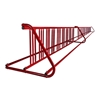 36 Space 20 Ft. W Style Grid Bike Rack - Red