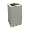 Quick Ship Concrete Square Cigarette Snuffer, 235 Lbs.