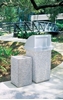 Quick Ship Concrete Square Cigarette Snuffer, 235 Lbs.