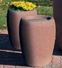 18" Round Concrete Planter, 350 Lbs.