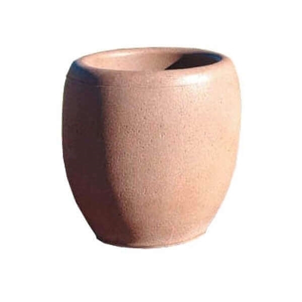 24" Round Concrete Planter, 460 Lbs.