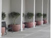 36" Round Concrete Planter, 750 Lbs.