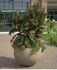 36" Round Concrete Planter, 750 Lbs.