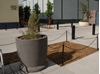 36" Round Concrete Planter, 1150 Lbs.
