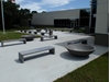 60" Round Concrete Planter, 900 Lbs.