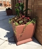 30" Square Concrete Planter, 1150 Lbs.