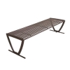 Zion Steel Bench without Back - 6 Ft.