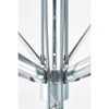 10 ft. Square Premium Center Post Umbrella with Marine Grade Fabric and Aluminum Frame