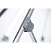 10 ft. Square Premium Center Post Umbrella with Marine Grade Fabric and Aluminum Frame
