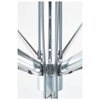 13 ft. Octagonal Premium Center Post Umbrella with Marine Grade Fabric and Aluminum Frame