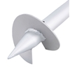 6 1/2 Ft Diameter Fiberglass Beach Umbrella
