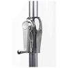 7 ½ ft. Square Fiberglass Market Umbrella with Auto Tilt Crank Lift