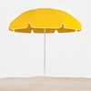 7.5 Foot Diameter Steel Beach Umbrella with Acrylic Canopy