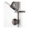 Aurora 9 ft. Square Aluminum Cantilever with Marine Grade Fabric