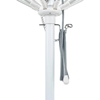 7.5 Foot Octagonal Fiberglass Market Umbrella with Pacific Blue Marine Grade Fabric