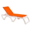 Jamaica Beach Plastic Resin Sling Chaise Lounge