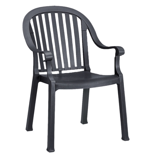 Colombo Plastic Resin Stacking Armchair