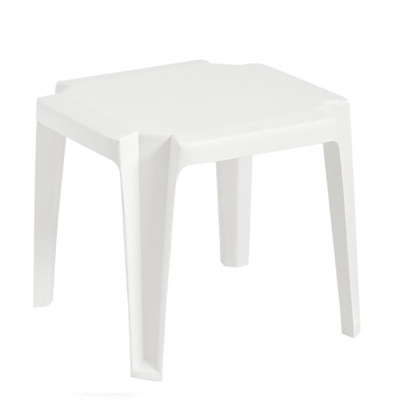 Miami 17 In. Square Low Stacking Swimming Pool Side Table
