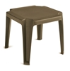 Miami 17 In. Square Low Stacking Swimming Pool Side Table