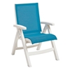 Plastic Resin Sling Arm Chair