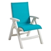 Plastic Resin Sling Arm Chair